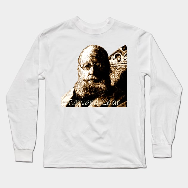 Edward Lear Long Sleeve T-Shirt by mindprintz